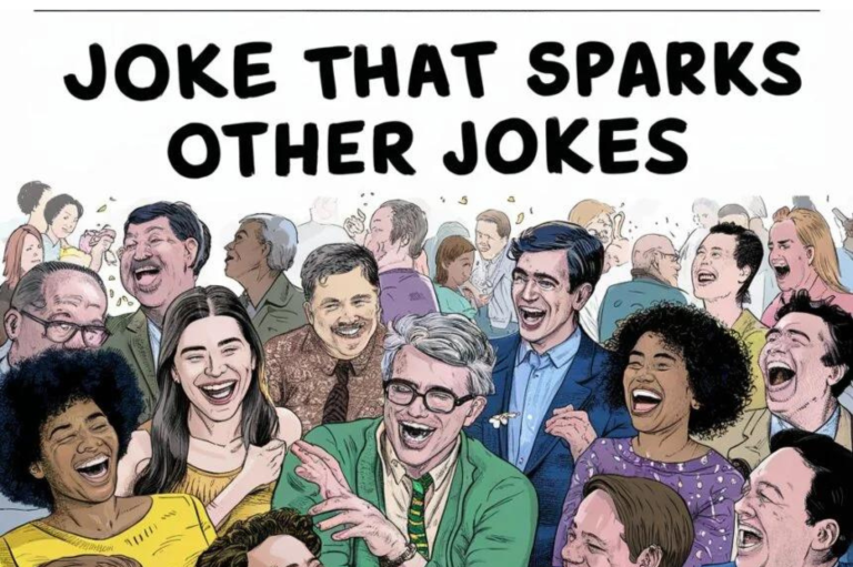 Exploring the joke that sparks other jokes nyt